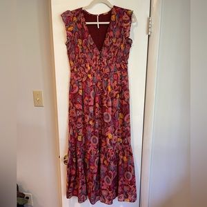 NWT Anthropologie Peregrine midi dress